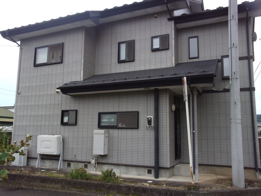 みなかみ町　外壁塗替え　屋根塗り替え工事施工事例Before写真04