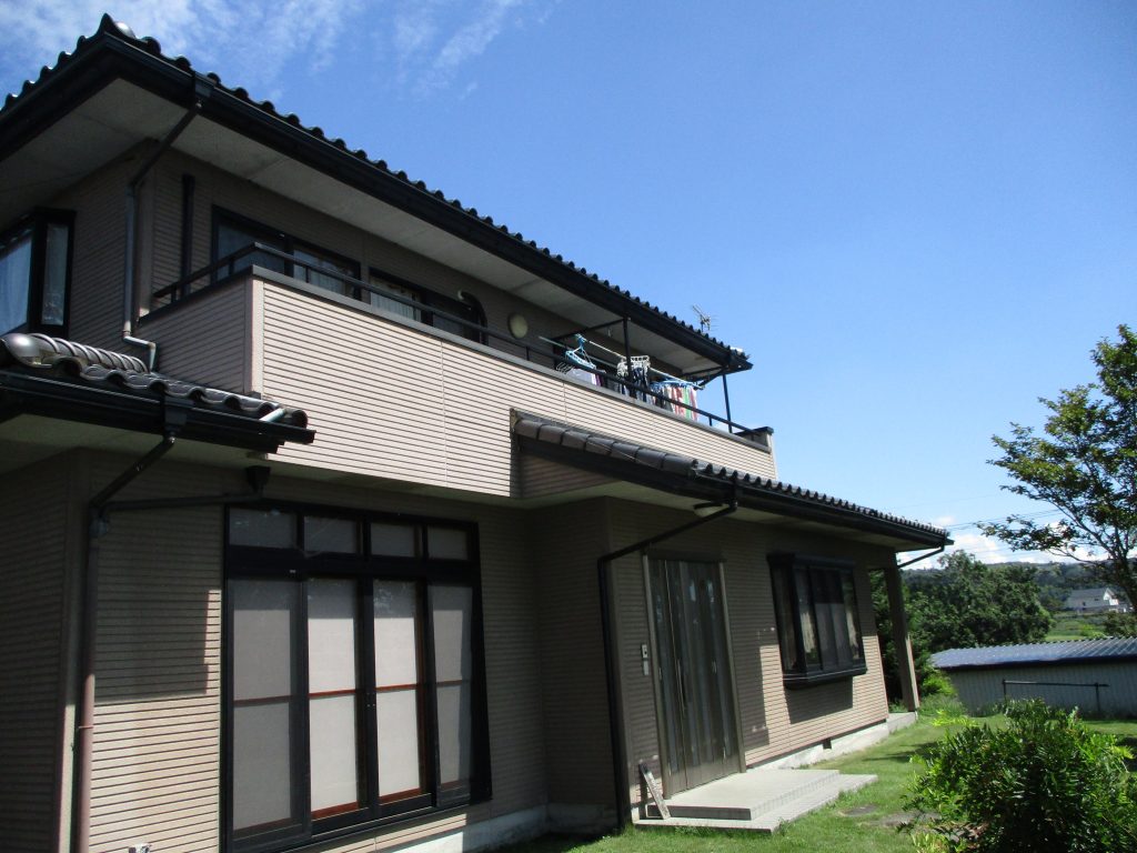 前橋市外壁塗り替え工事施工事例Before写真03
