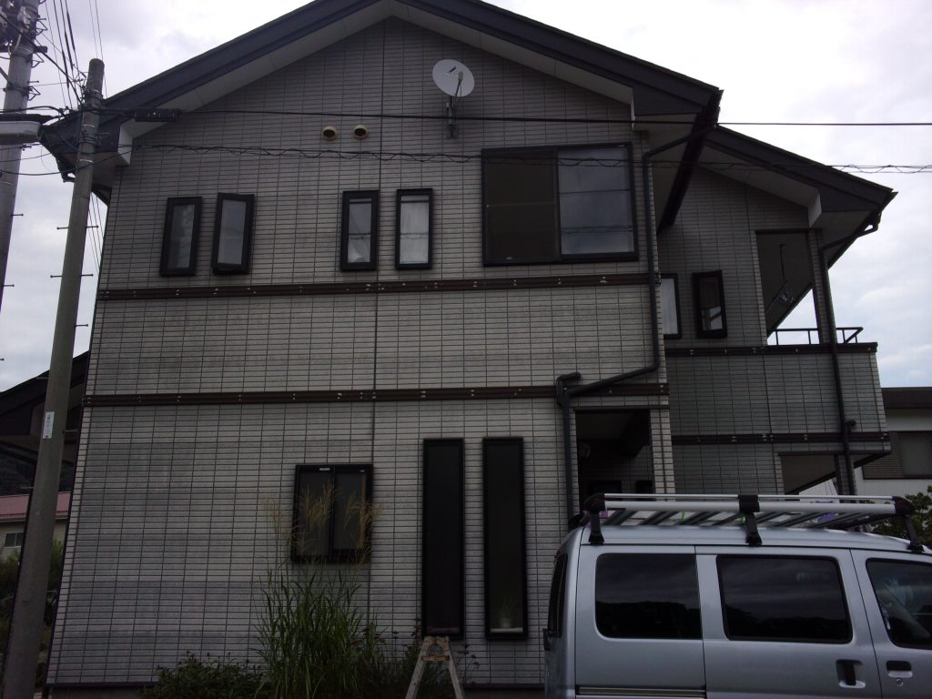 みなかみ町　外壁塗替え　屋根塗り替え工事施工事例Before写真03