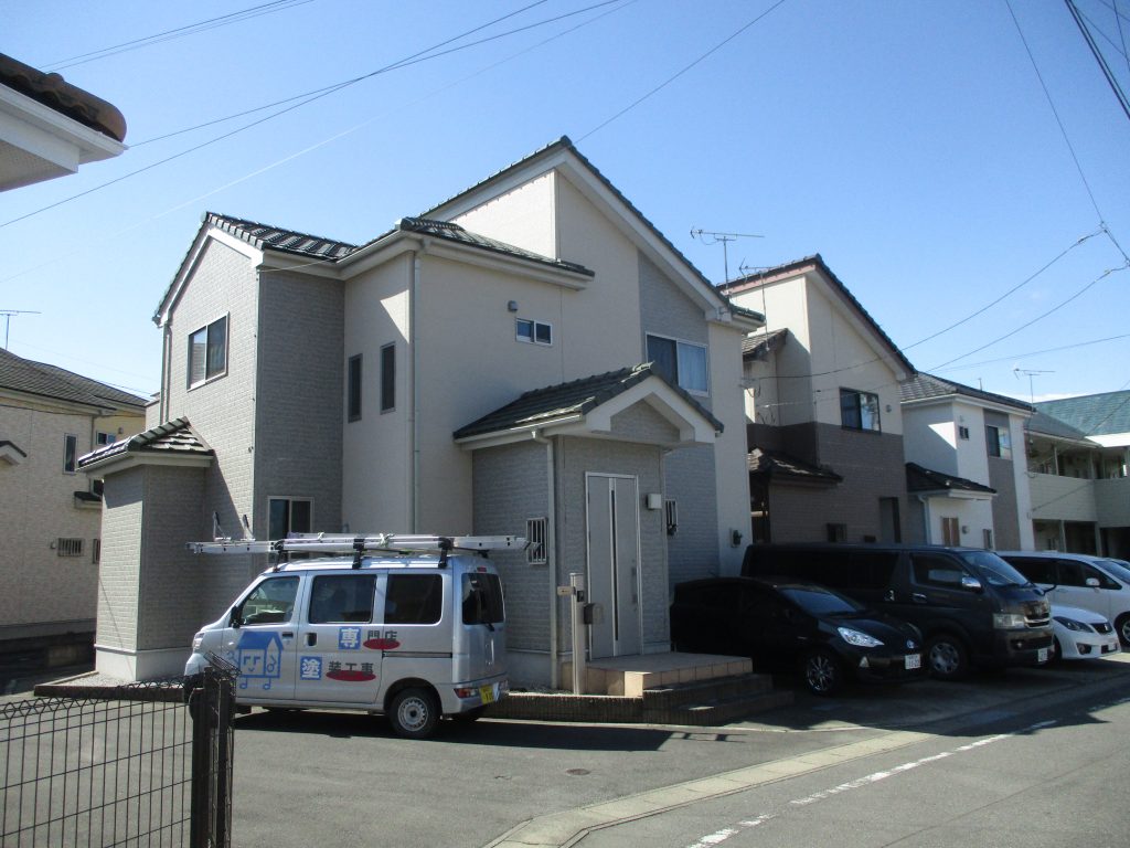 伊勢崎市　外壁塗装工事　施工事例Before写真04