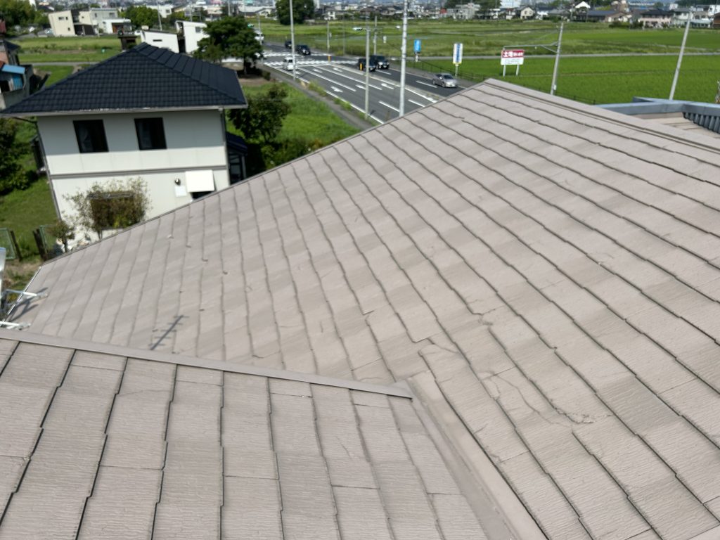 高崎市 雹害復旧工事 屋根板金、ガラス交換施工事例Before写真03