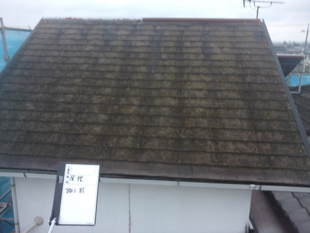 群馬県前橋市、外壁塗装、屋根塗装工事施工事例Before写真04