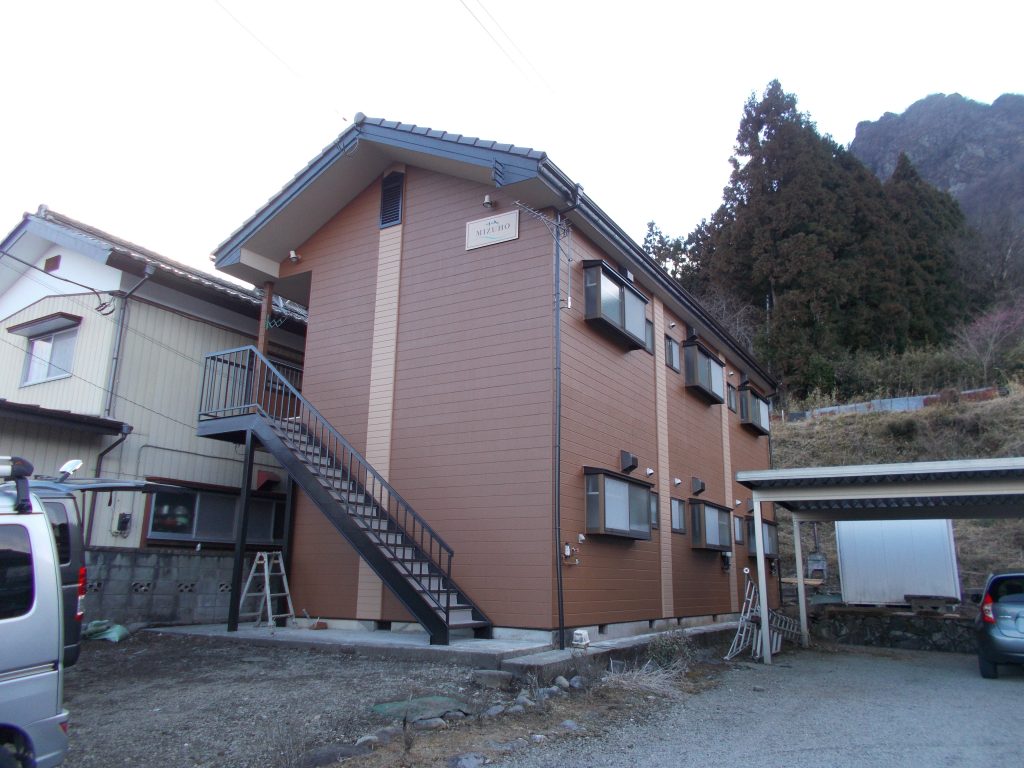 富岡市、外壁塗替え・屋根塗り替え工事 施工メイン写真