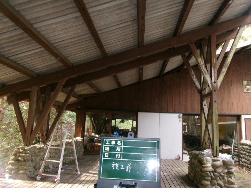 富岡市 外壁塗装工事施工事例Before写真04
